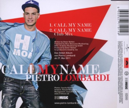 Call My Name - 2 Track