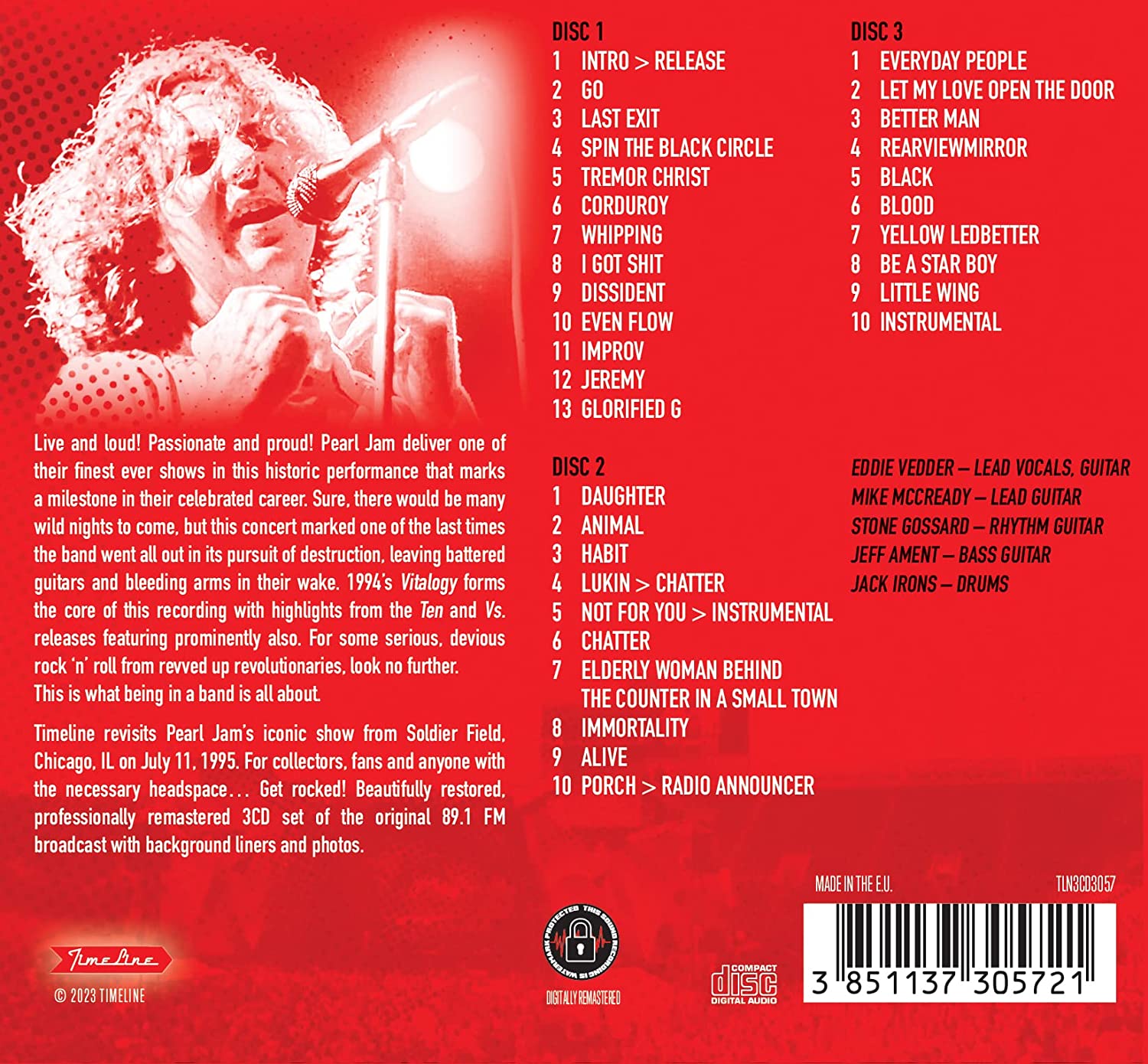 Soldier Field, Chicago 1995