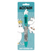 MOOMIN Retractable Pen (One Size) (Turquoise/Silver)