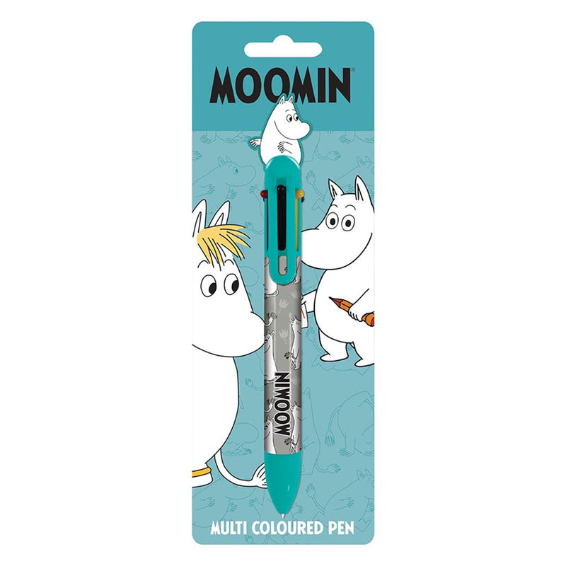 MOOMIN Retractable Pen (One Size) (Turquoise/Silver)