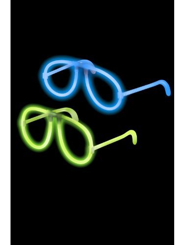 Smiffys Snap to Glow Glasses, Assorted