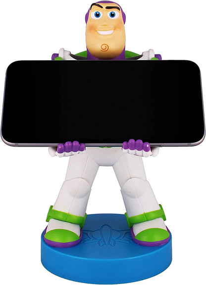Cable Guys - Disney Toy Stroy Buzz Lightyear Gaming Accessories Holder & Phone Holder for Most Controller (Xbox, Play Station, Nintendo Switch) & Phone