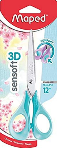 Forbici Sensoft 3D 16Cm Col Pastel