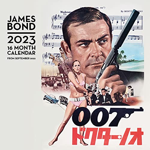 James Bond - James Bond 2023 Official Collectors Edition 16 Month Calendar (Calendars)