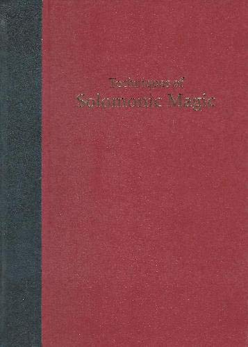 Techniques of Solomonic Magic (limited leather edition)