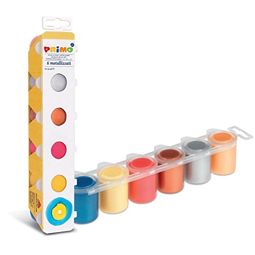 Conf6  Tempera Metallizzata Da 25Ml