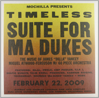 Mochilla Presents Timeless Suite for Ma Dukes