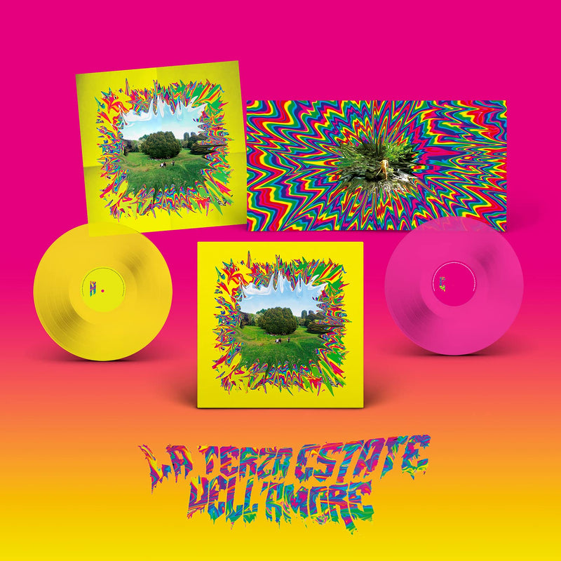 La Terza Estate dell'Amore 2LP Colorato (magenta trasparente e giallo trasparente) Autografato Edizione Limitata