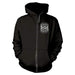 HEILUNG - REMEMBER BLACK Hooded Sweatshirt with Zip X-Large - REMEMBER