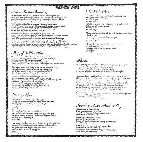 BLIND OWL - Blind Owl CD