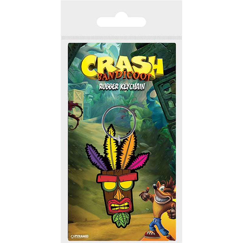 Crash Bandicoot (Aku Aku) KEYCHAIN