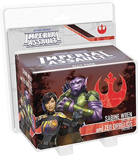 Star Wars Imperial Assault: Sabine Wren And Zeb Orrelios Ally Pack