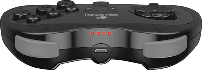 Retro-Bit Sega Saturn Bt Pad Black