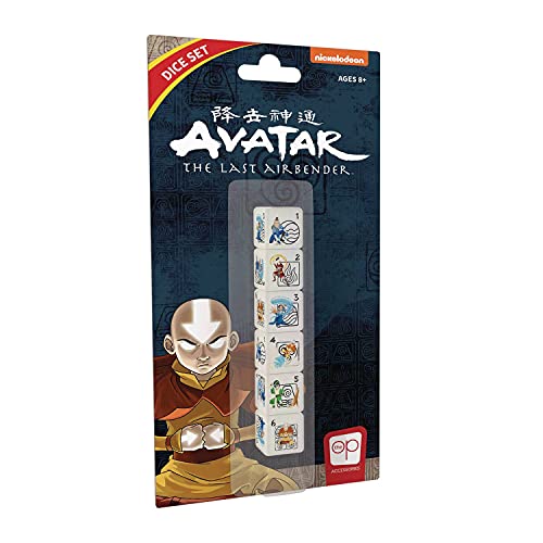 Avatar Last Airbender Dice Set