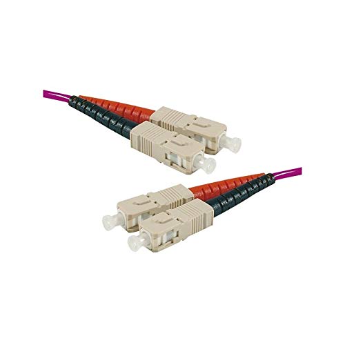 EXC - EXC 3m Fibre Duplex OM4 50 125 Pink SCSC COMPUTING