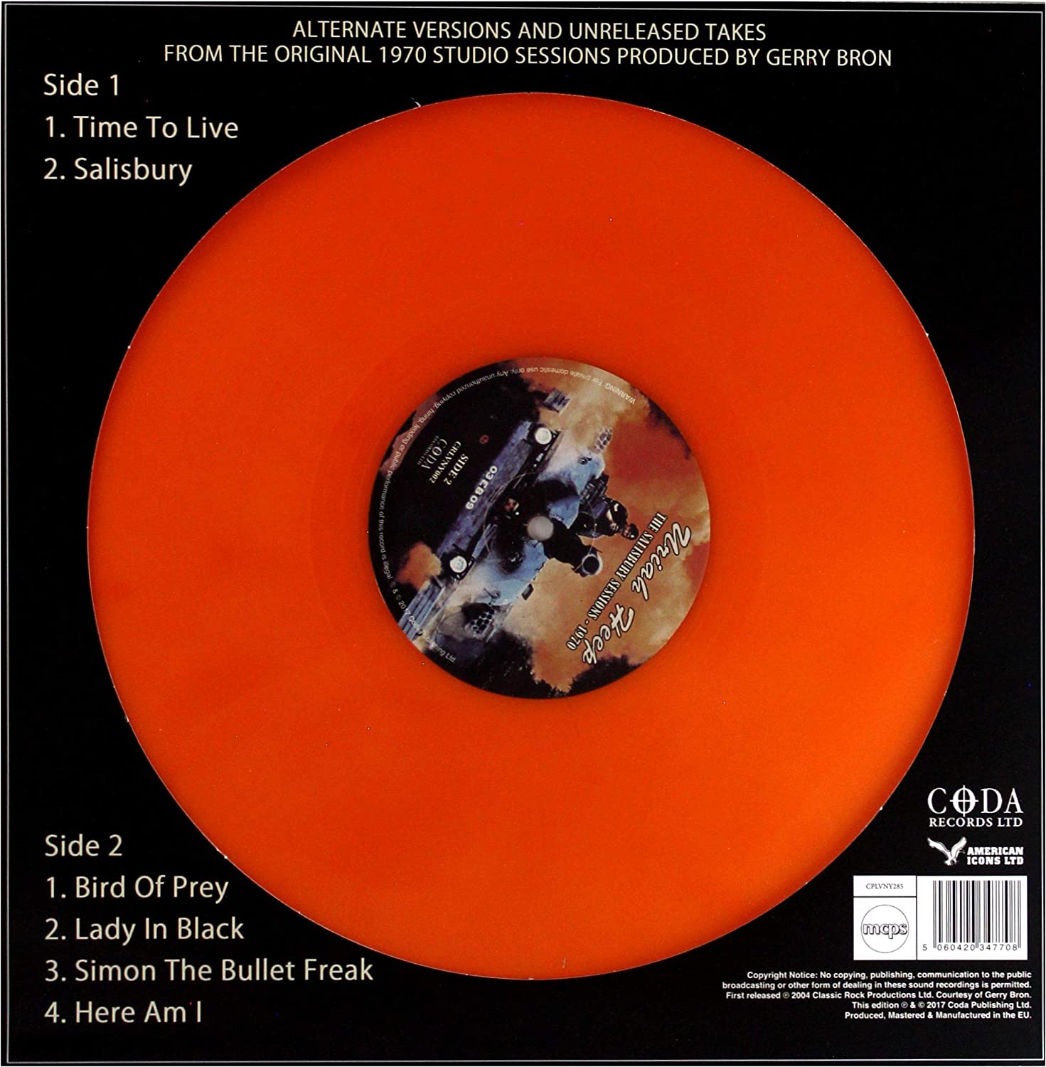 The Salisbury Sessions - 1970
