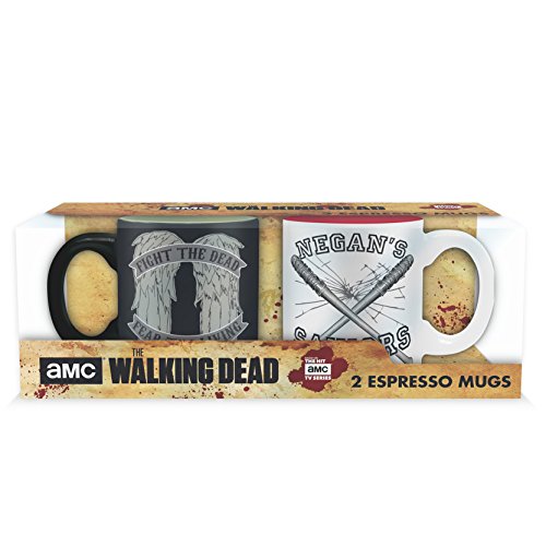 THE WALKING DEAD - Set 2 Mini-Mugs - Daryl Vs Nega
