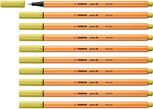 Cf10 Stabilo Point 88 Mustard