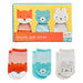 Petit Collage - Little Friends Organic Cotton Baby Socks Set Of 3 Clothing