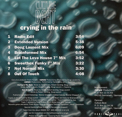 Crying in the rain