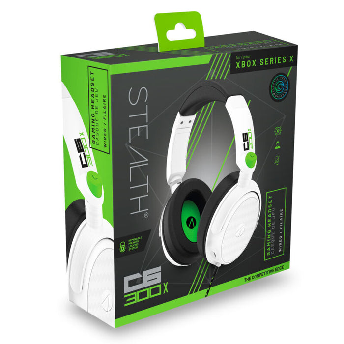 Stealth - C6-300X Stereo Gaming Headset (White) /Headset