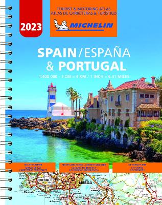Spain & Portugal 2023 - Tourist and Motoring Atlas (A4-Spiral)