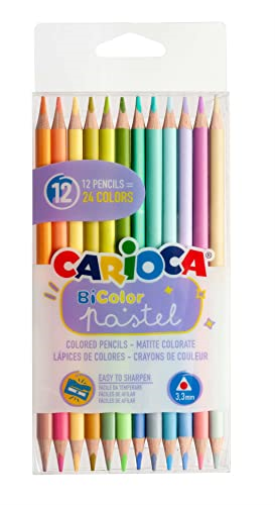 Cf12 Matite Pastel Bi-Color