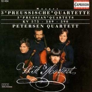 3 Preussische Quartette Kv 575/kv 589/kv 590 (Petersen Qtet)