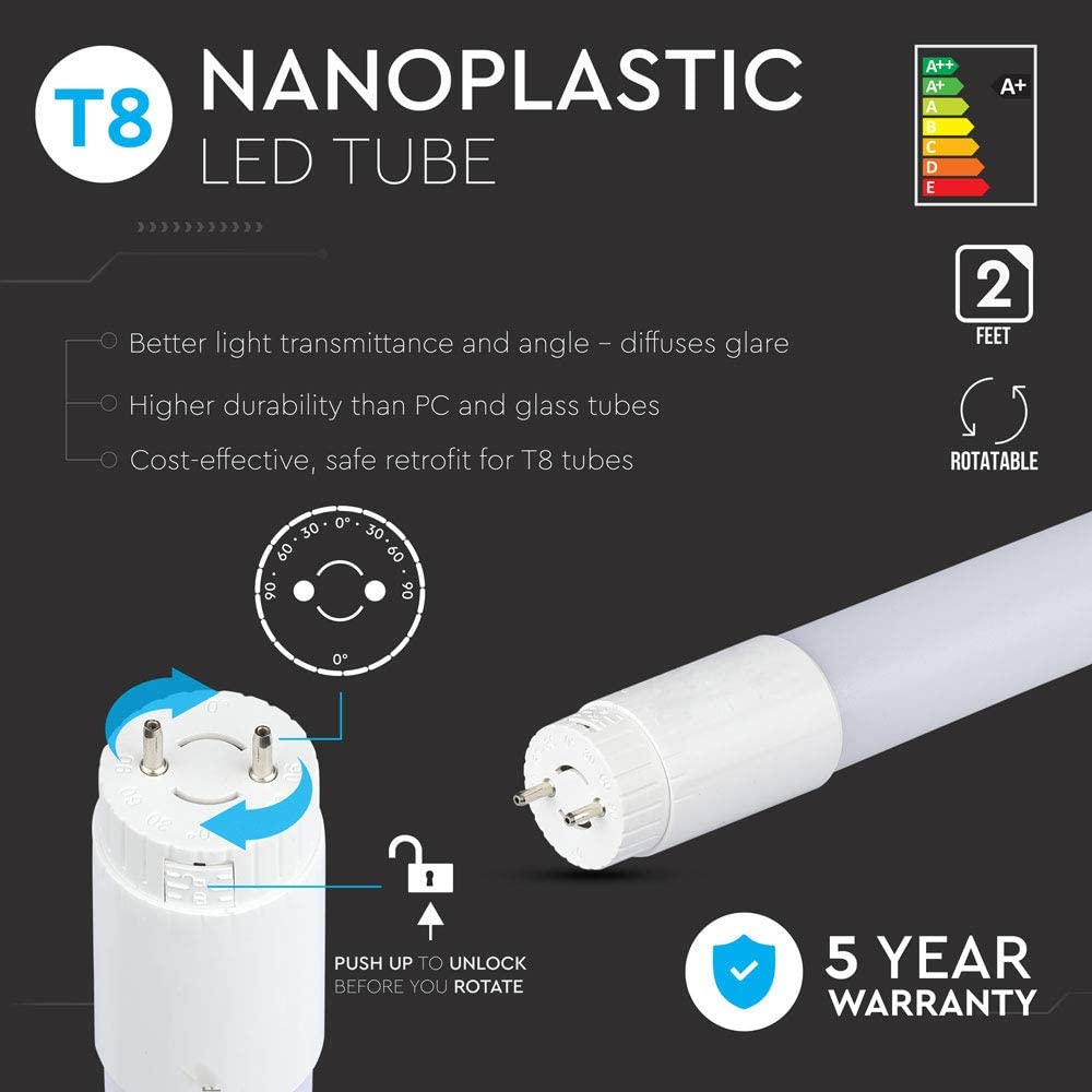 Led Leuchtroehre 10W Kaltweiss