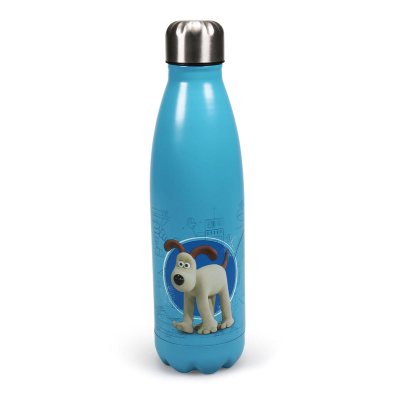 Wallace & Gromit: Half Moon Bay - Gromit (Water Bottle Metal / Bottiglia Metallica)