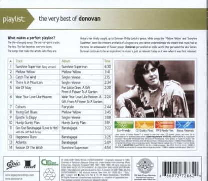 Playlist: The Very Best Of Donovan