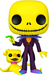 Funko Pop! Jumbo: The Nightmare Before Christmas - Jack and Zero (Blacklight)