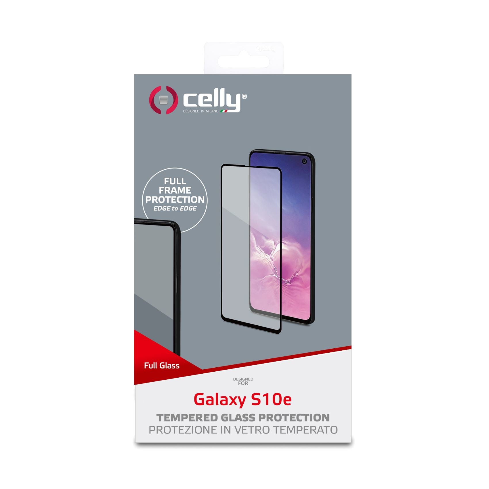 Full Glass Galaxy S10E Black