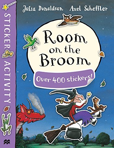 Donaldson  Julia - Room On The Broom Sticker Book BOOK