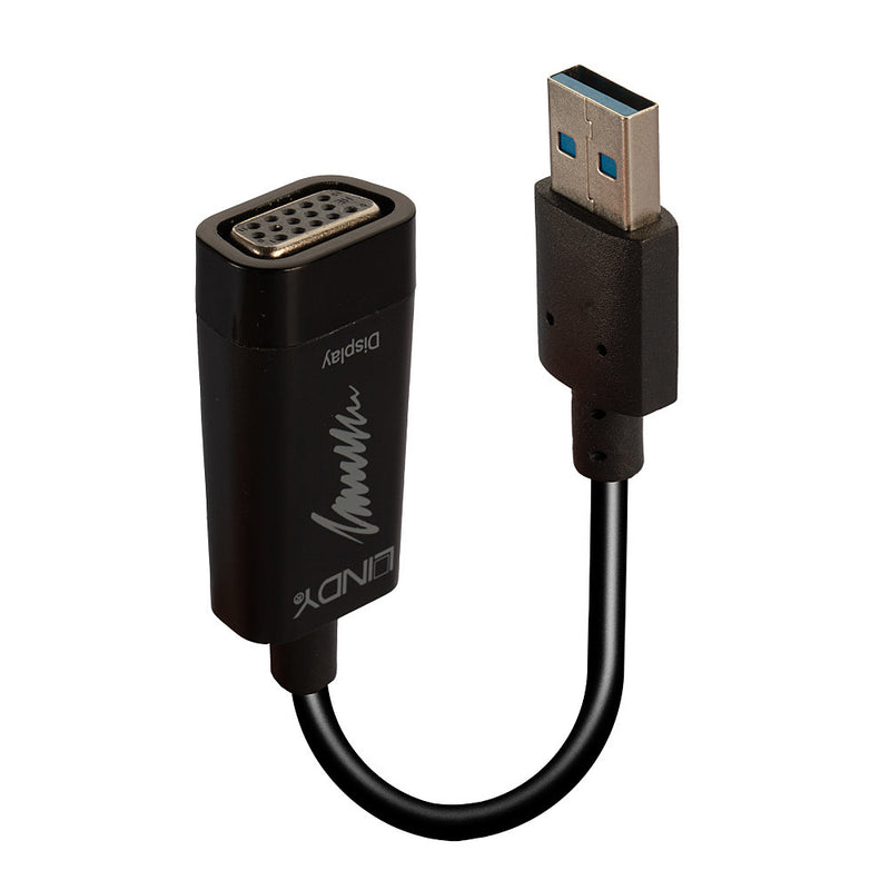 LINDY USB 3.0 to VGA Converter Adapter, Lite