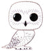 Funko POP! Pin: Harry Potter Enamel Pin   Hedwig (Chase)