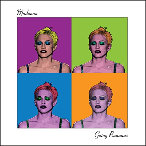 Madonna, GOING BANANAS, 180g Blue Vinyl