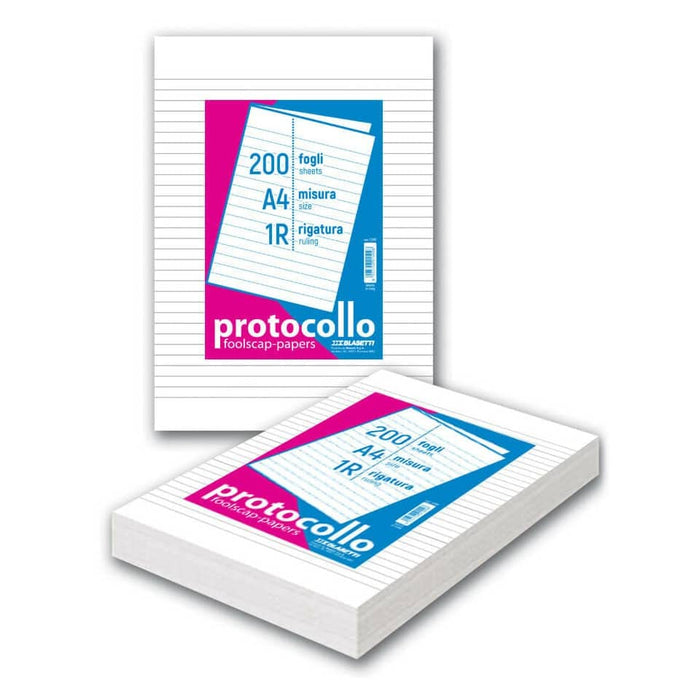 Cf100 Fogli Protocollo 120Gr Bianco