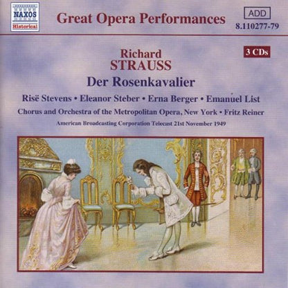 Der Rosenkavalier (Reiner, Metropolitan Opera, Steber, List)