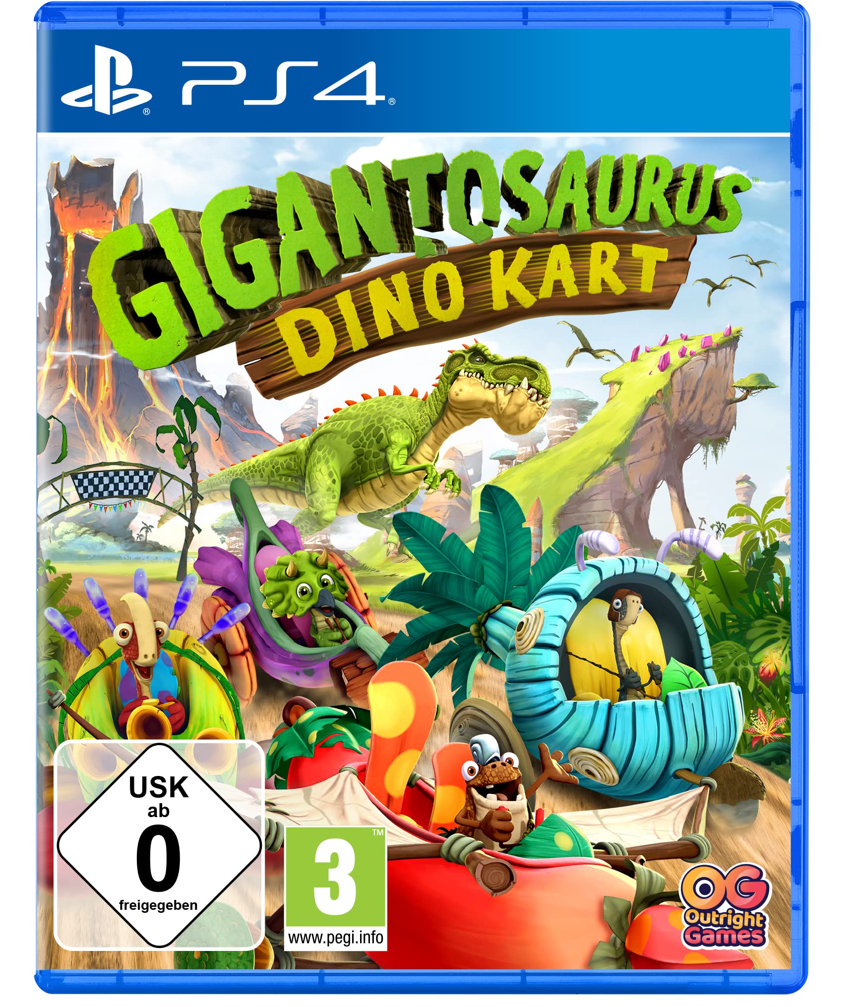 Gigantosaurus: Dino Kart -  PlayStation 4 Standard