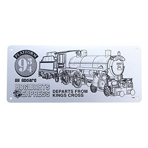 Harry Potter Blechschild Hogwarts Express Schemati
