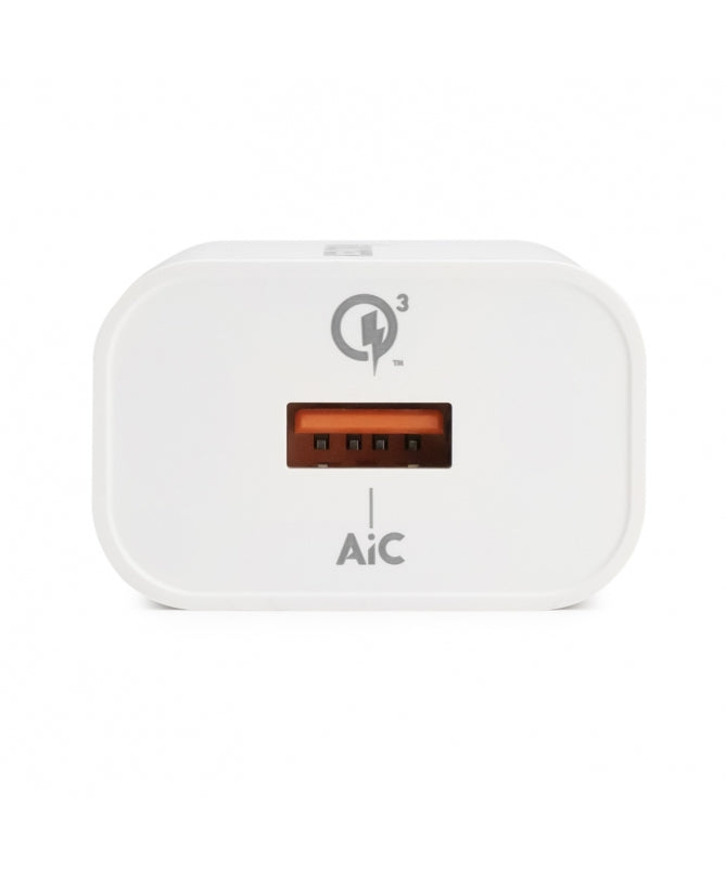 Caricatore Uni. 3A 18W Bianco
