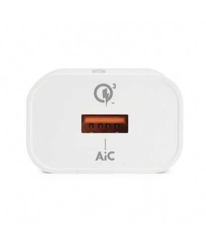 Caricatore Uni. 3A 18W Bianco