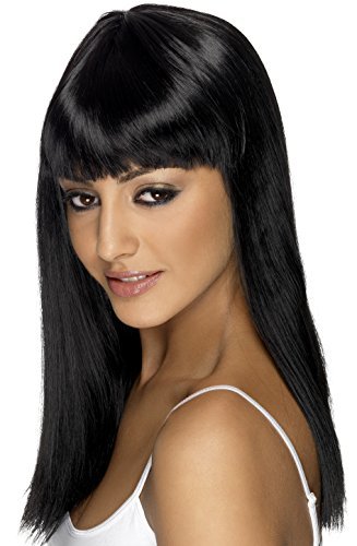 Smiffys Glamourama Wig, Black