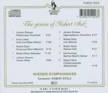 The Genius Of Robert Stolz - Viennese Music