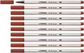 Cf10 Stabilo Pen 68 Brush Sienna