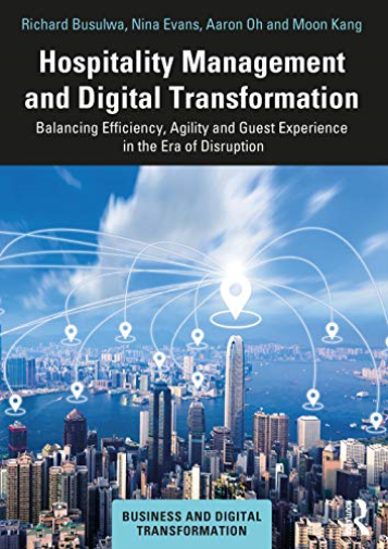 Hospitality Management and Digital Transformation