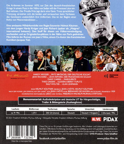 Die Gans von Sedan / Mit dem Prädikat WERTVOLL ausgezeichnete und starbesetzte Kult-Militärkomödie (Pidax Film-Klassiker)