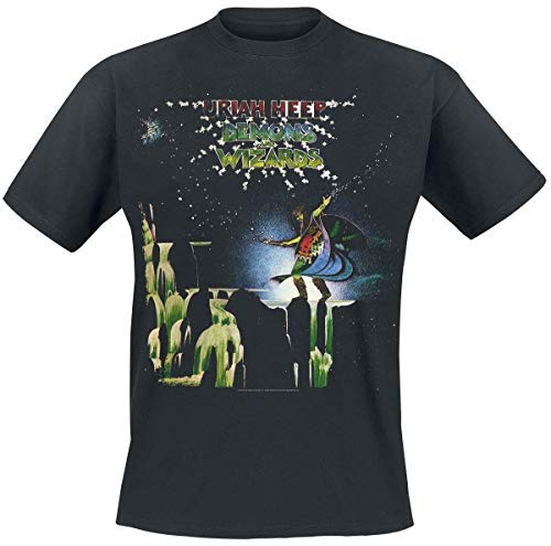 URIAH HEEP - DEMONS AND WIZARDS (BLACK) T-Shirt