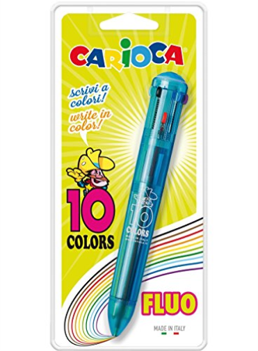 Cf1Bl Penna 10 Colori Fluo